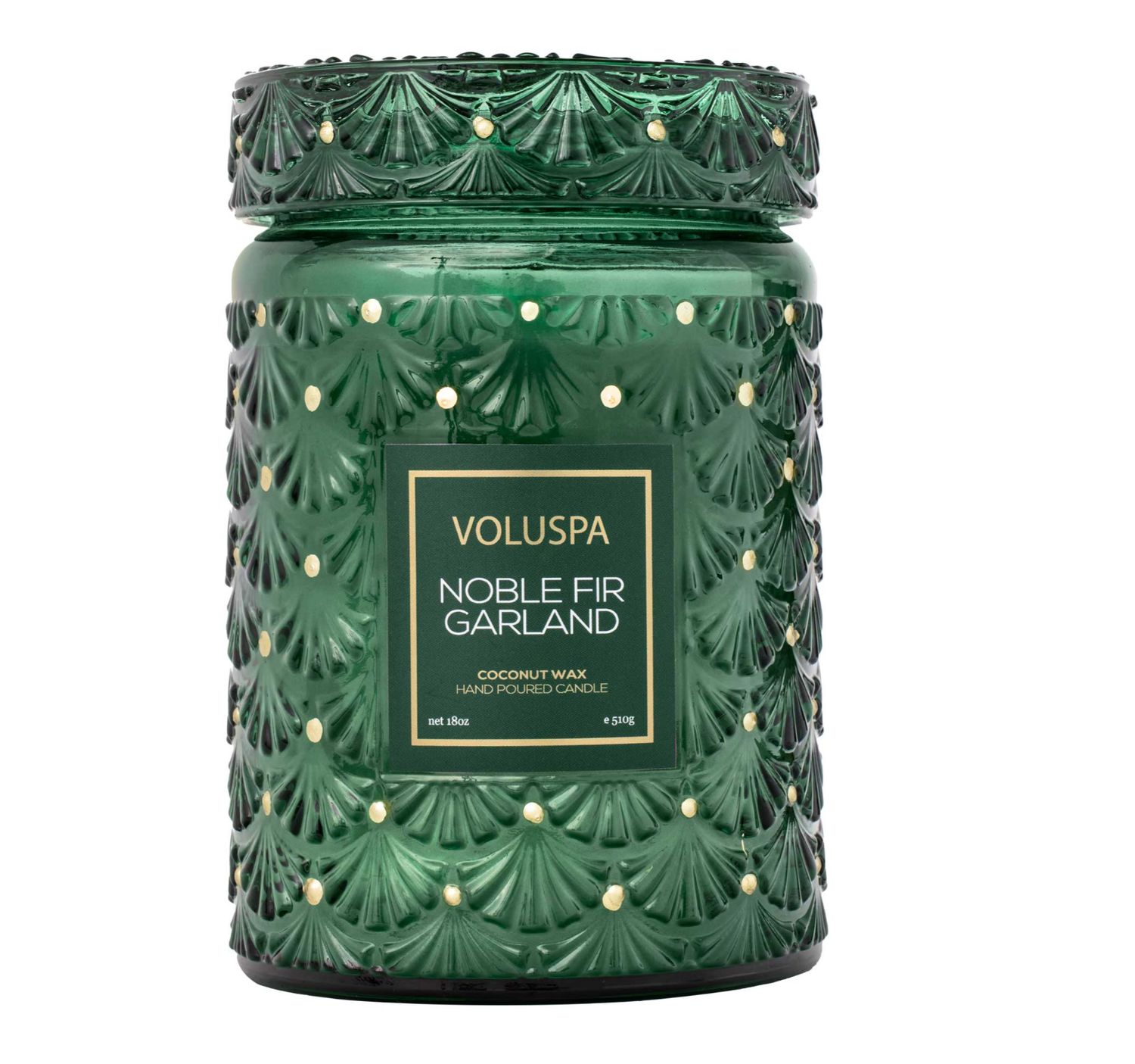 Noble Fir Garland Large Jar Candle