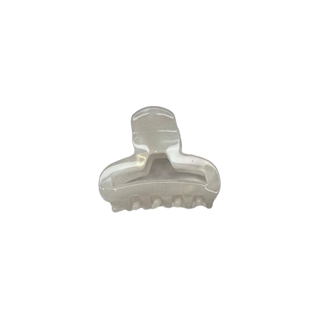 Mini Claw Clips, Colour: Ivory
