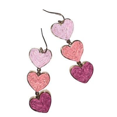 Paper Heart Earring