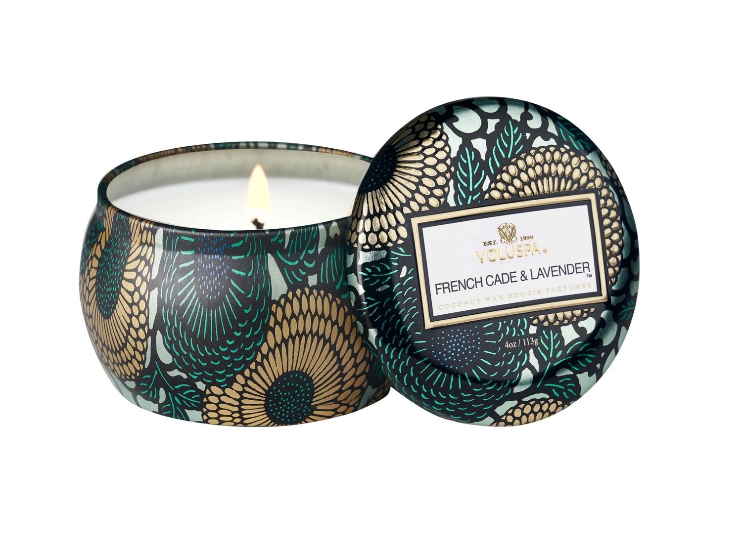 French Cade Lavender Mini Tin Candle