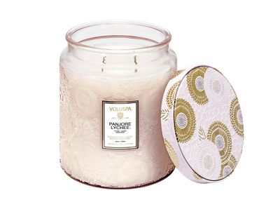 Panjore Lychee Luxe Jar Candle