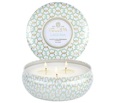 Laguna 3 Wick Tin Candle