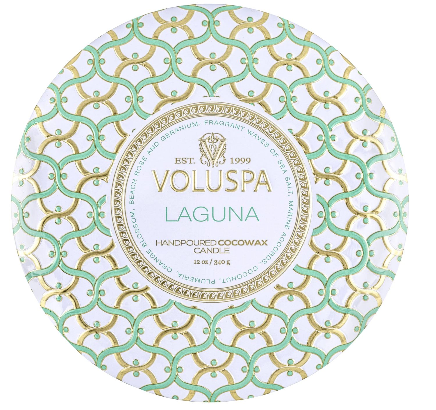 Laguna 3 Wick Tin Candle