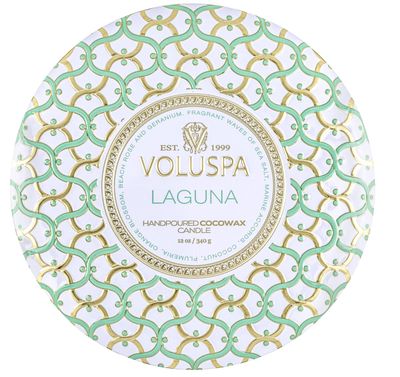 Laguna 3 Wick Tin Candle