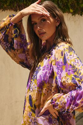 Woodland Pleated Blouse