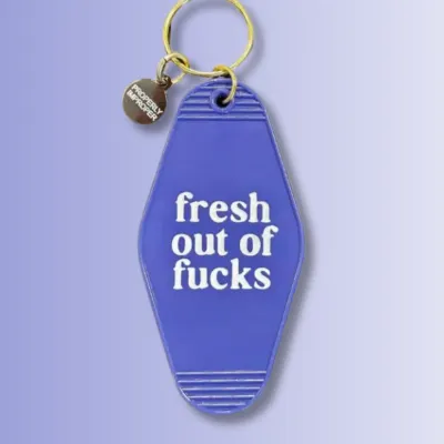 Fresh Out Motel Keychain