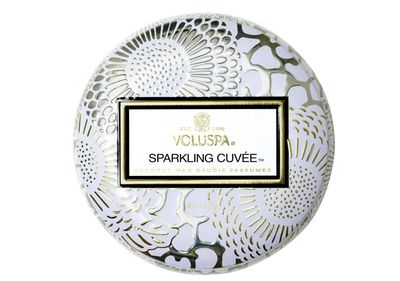 Sparkling  Cuvee Mini Tin Candle