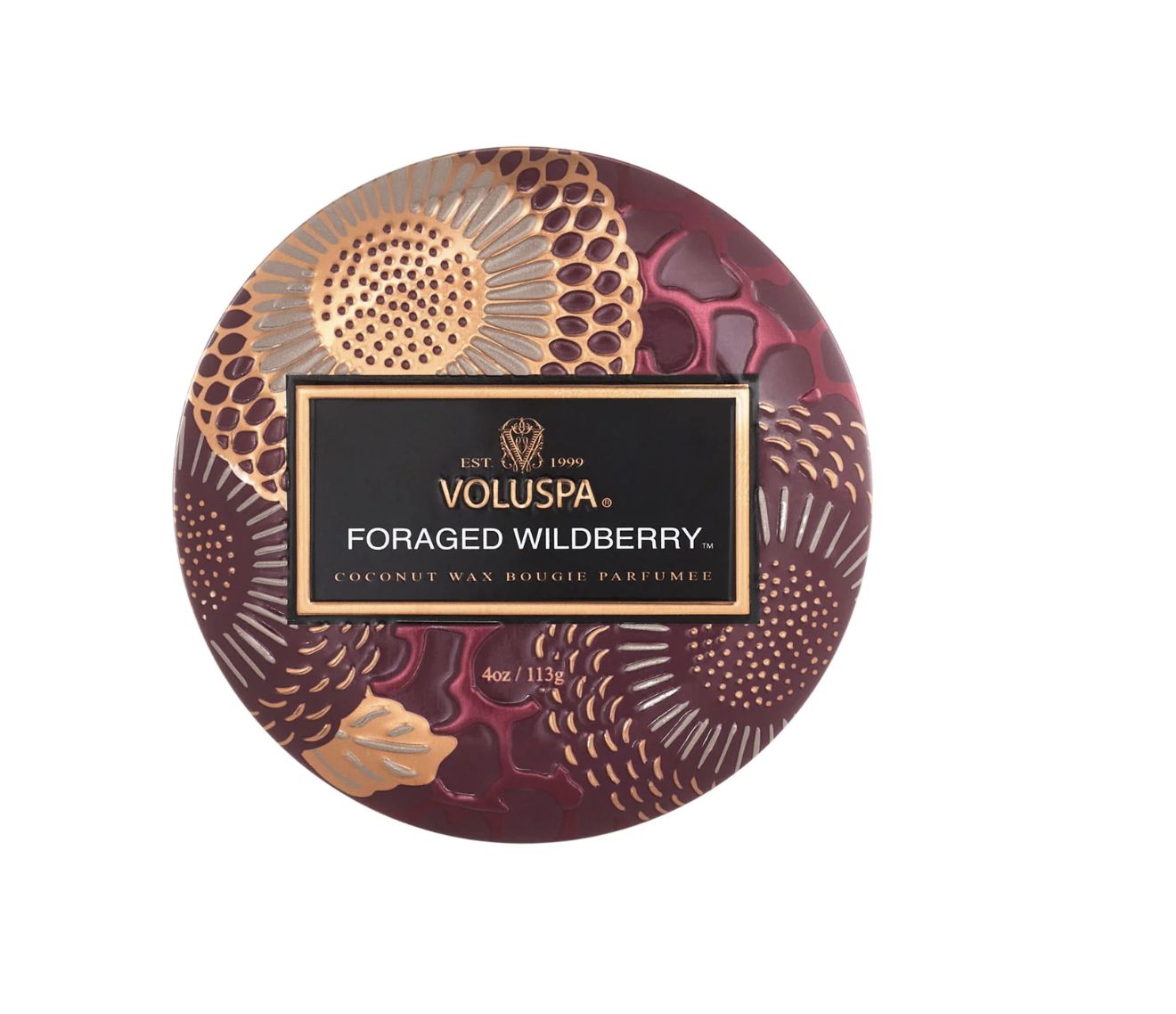 Foraged Wildberry Mini Tin Candle
