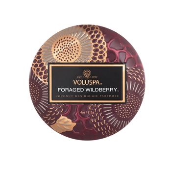 Foraged Wildberry Mini Tin Candle