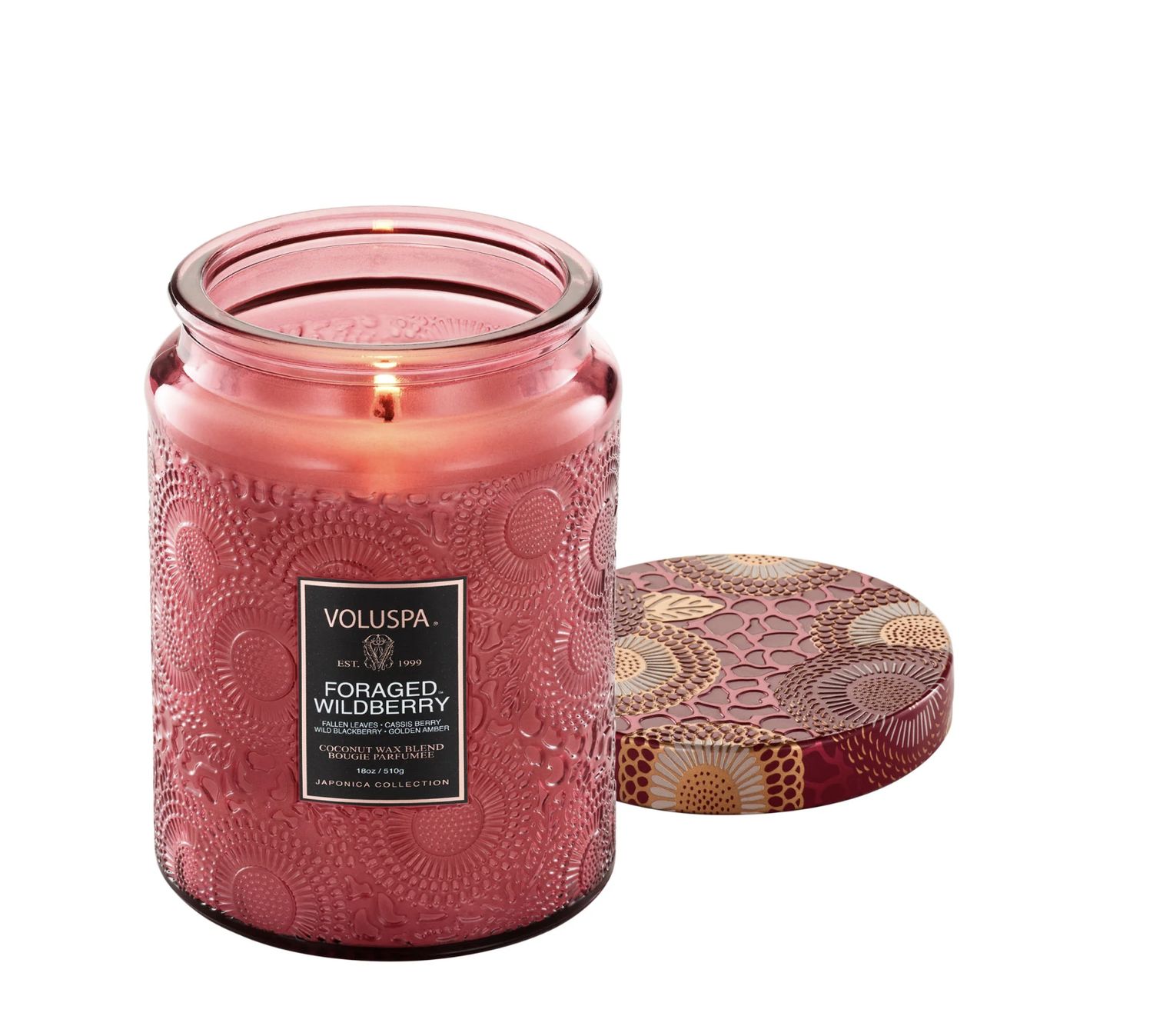 Foraged Wildberry Large Jar Candle