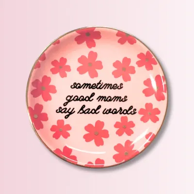 Floral Good Moms Tray