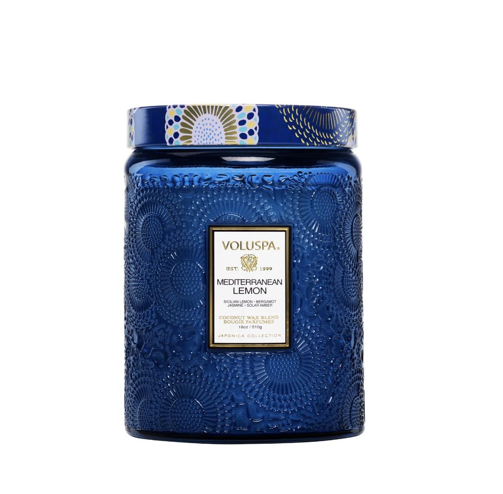 Mediterranean Lemon Large Jar Candle