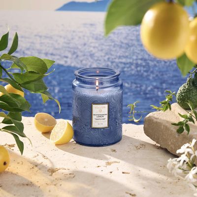 Mediterranean Lemon Large Jar Candle