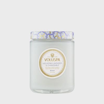 Mountain Lavender &amp; Chamomile Large Jar Candle