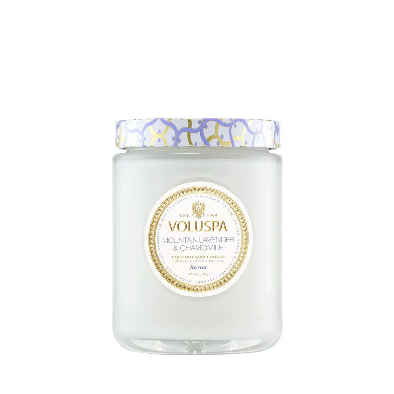 Mountain Lavender &amp; Chamomile Large Jar Candle