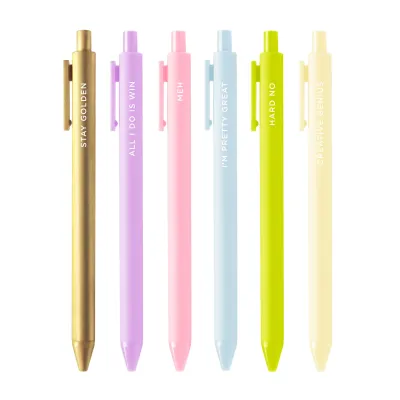 6 Pack Jotter Pen Set