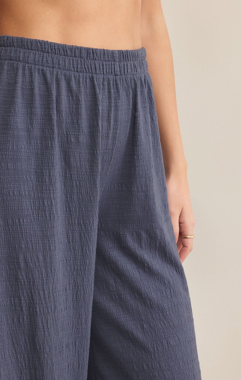 Scout Textured Slub Pant, Colour: Worn Blue, Size: Extra Small