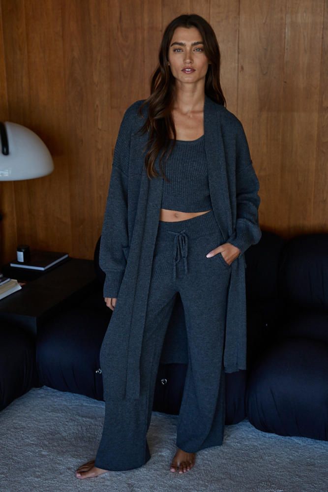 Staycation Open Front Cardigan