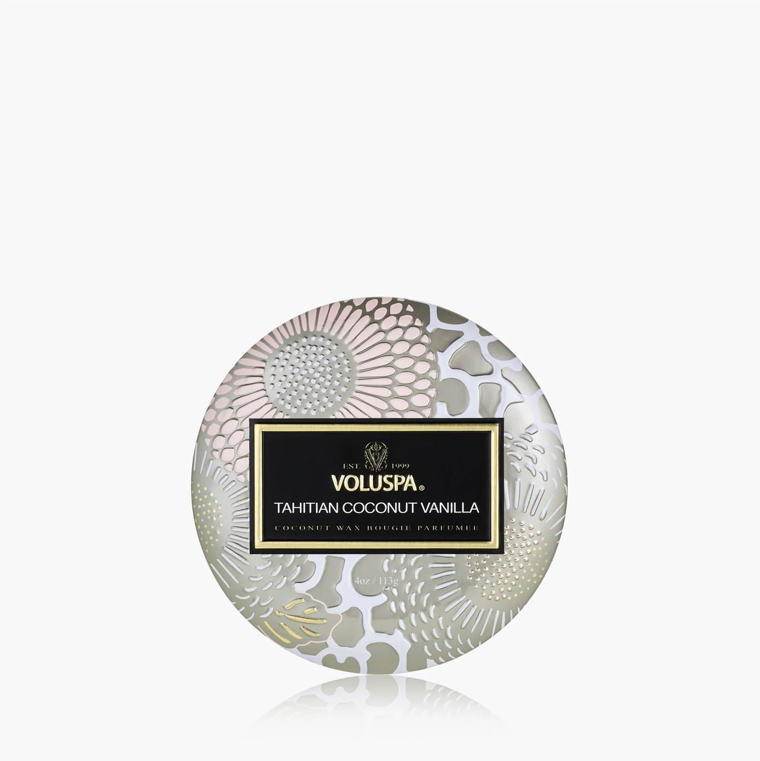 Tahitian Coconut Mini Tin Candle