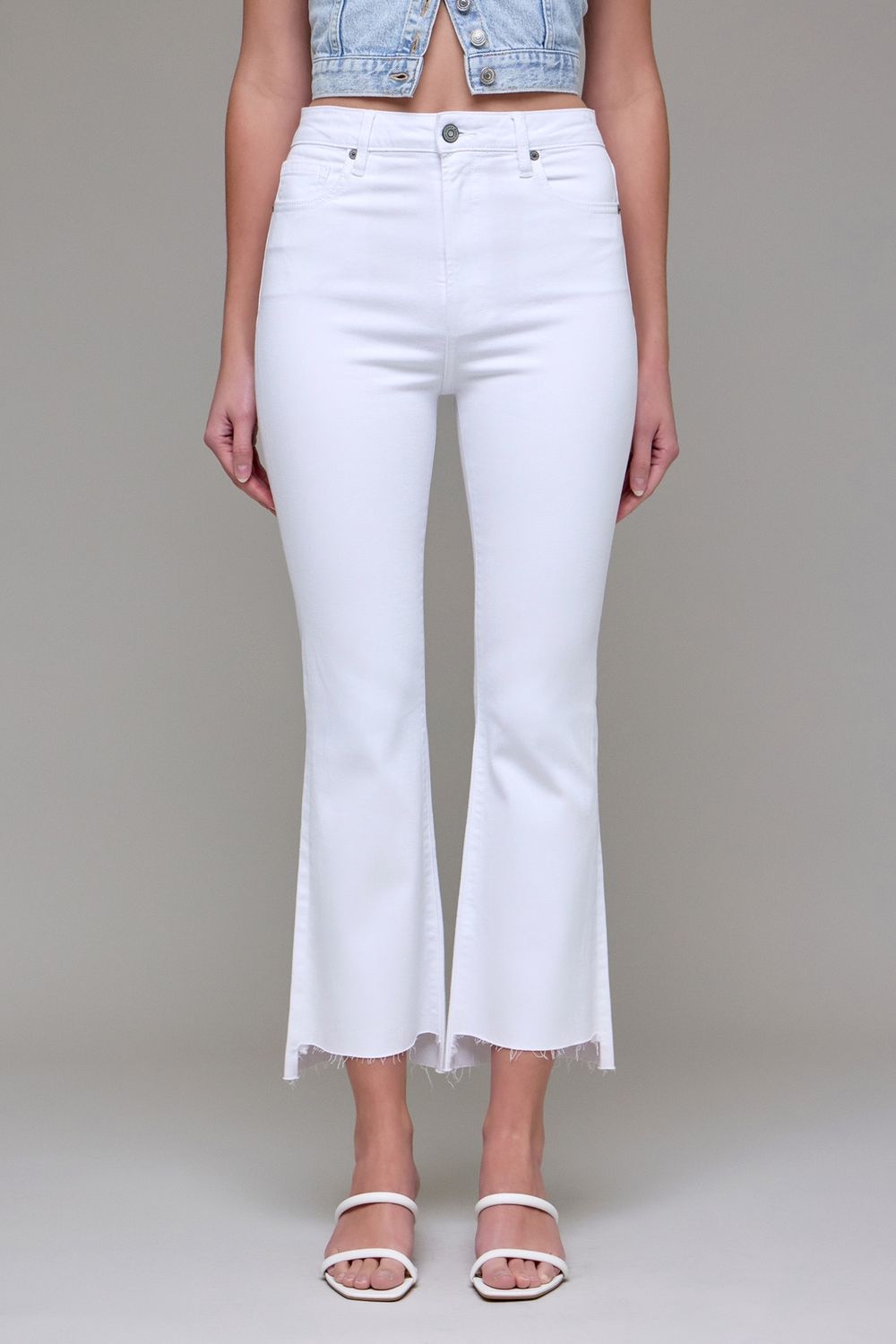 Happi High Rise Crop Flare