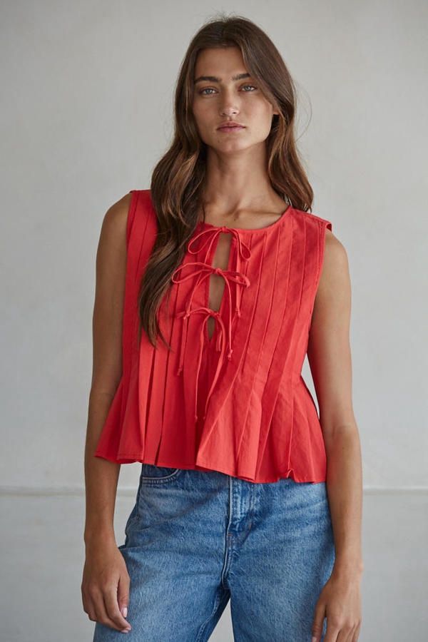 Davina Tie Top