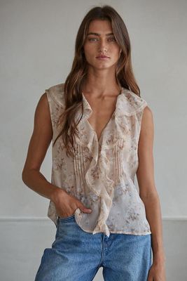 Gardenia Sleeveless Top