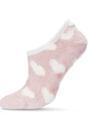 Spa Heart Non-Skid Sock