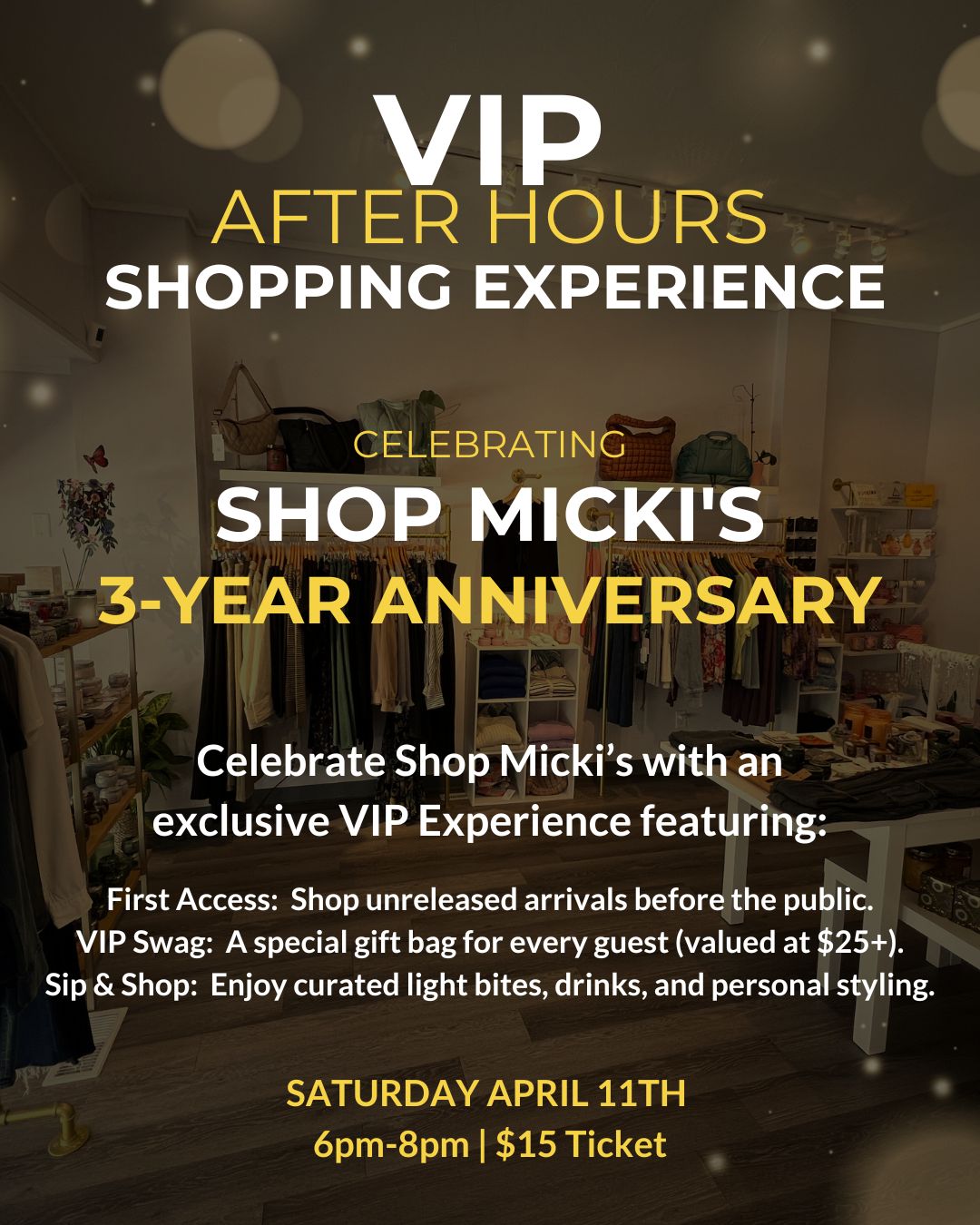 VIP Shopping Experience