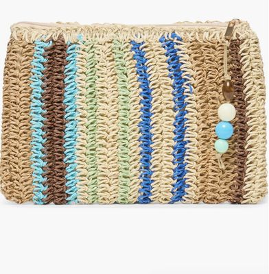 Astra Raffia Clutch
