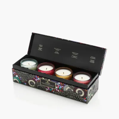 Japonica Petite Pedestal Candle Gift Set