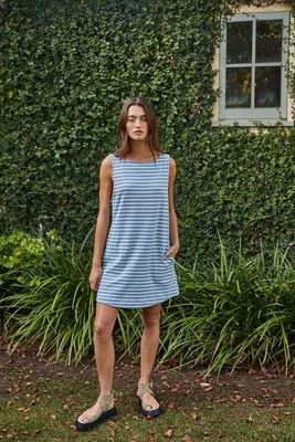 Archie Striped Mini Dress