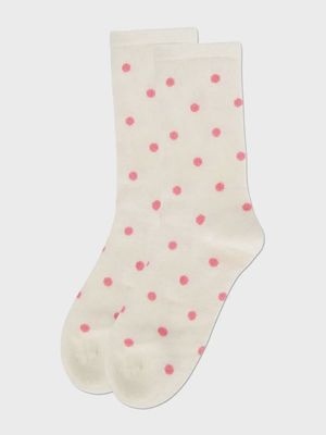 Pretty in Polka Dots Crew Sock