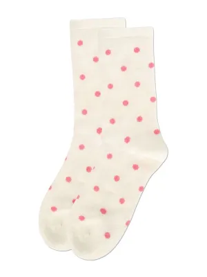 Pretty in Polka Dots Crew Sock