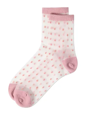 All Over Dot Ankle Socks
