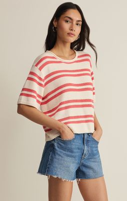Prado Stripe Sweater Tee