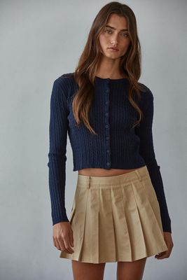 Avon Cable Knit Cardigan Top