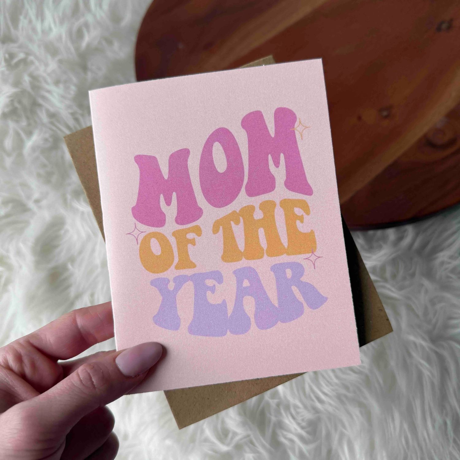 Mom of the Year Card