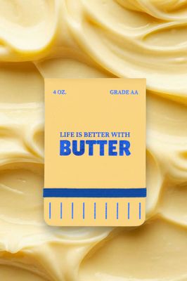 Leatherette Pocket Journal Life Is Better With Butter