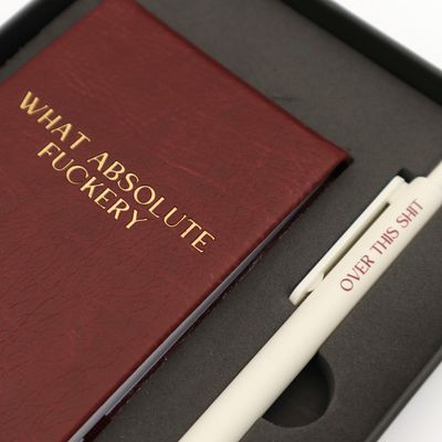 Pocket Journal &amp; Pen Box Set What Absolute Fuckery
