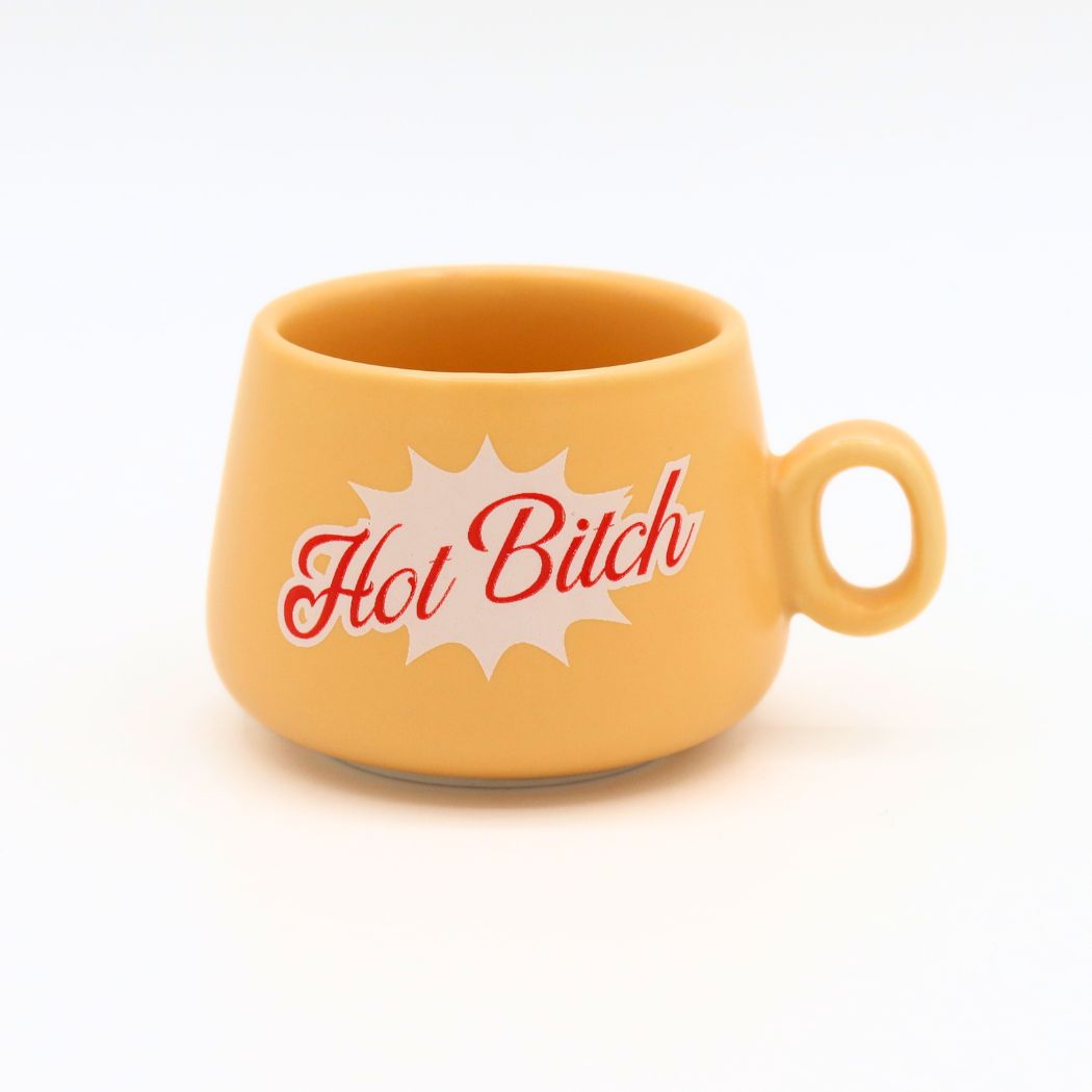 Cappuccino Mug Shot Glass Hot Bitch