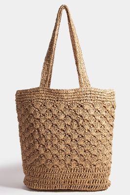 Braided Deep Tote Bag