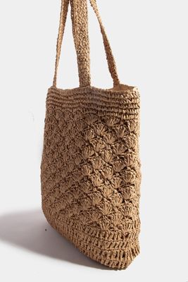 Braided Deep Tote Bag