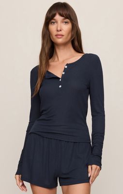 Just Right Rib LS Top