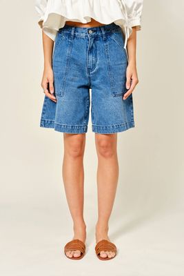 A. Line Bermuda Shorts