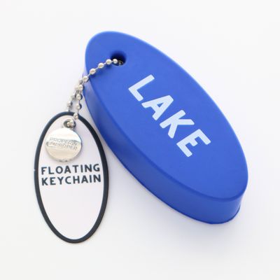 Floating Keychain Blue Lake