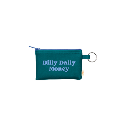 Colorblock Penny Keyring