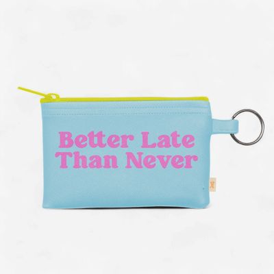 Colorblock Penny Keyring