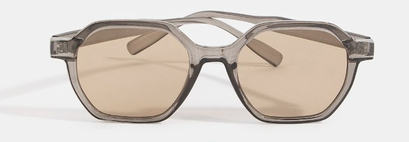 Geometric Sunglasses, Color: Grey