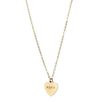 Large Charm Heart Necklace