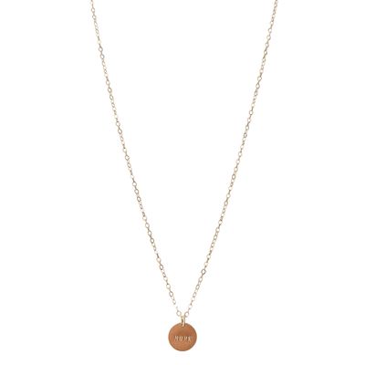 Circle Charm Necklace